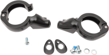 DRAG SPECIALTIES Turn Signal Mount - 49 mm - Black 77855