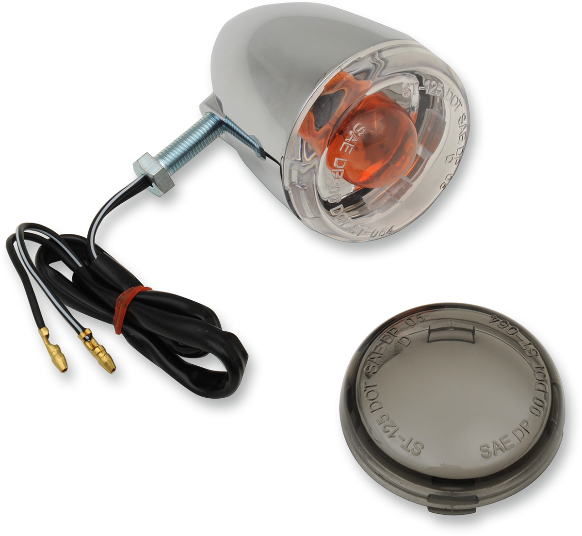 DRAG SPECIALTIES Turn Signal - 1156 - Rear - Chrome 12-0232RC/M