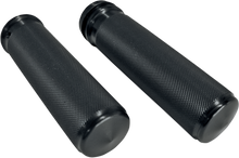 JOKER MACHINE Sensor-Type Knurled Handgrips - Black 03-89BLK