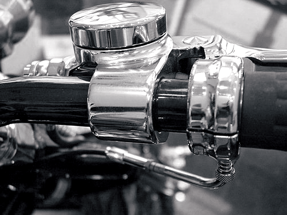 JOKER MACHINE JX Series Throttle Housing - Single Cable - Chrome 03-147
