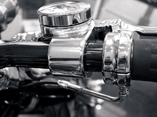 JOKER MACHINE JX Series Throttle Housing - Single Cable - Chrome 03-147