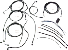 MAGNUM SHIELDING Black Pearl™ Designer Handlebar Installation Kit - 18"-20" - '17-'20 FLTR 487873