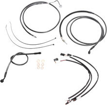MAGNUM SHIELDING Black Pearl™ Upper Handlebar Installation Kit - 12"-14" - '17-'20 FLTR 487881