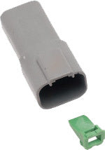 4 Wire Grey Deutsch Rcptcl & Wdglck Hd# 72124 94gy