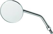 BikeMaster 3in Adjustable Round Mirror 10mm - Each - Chrome