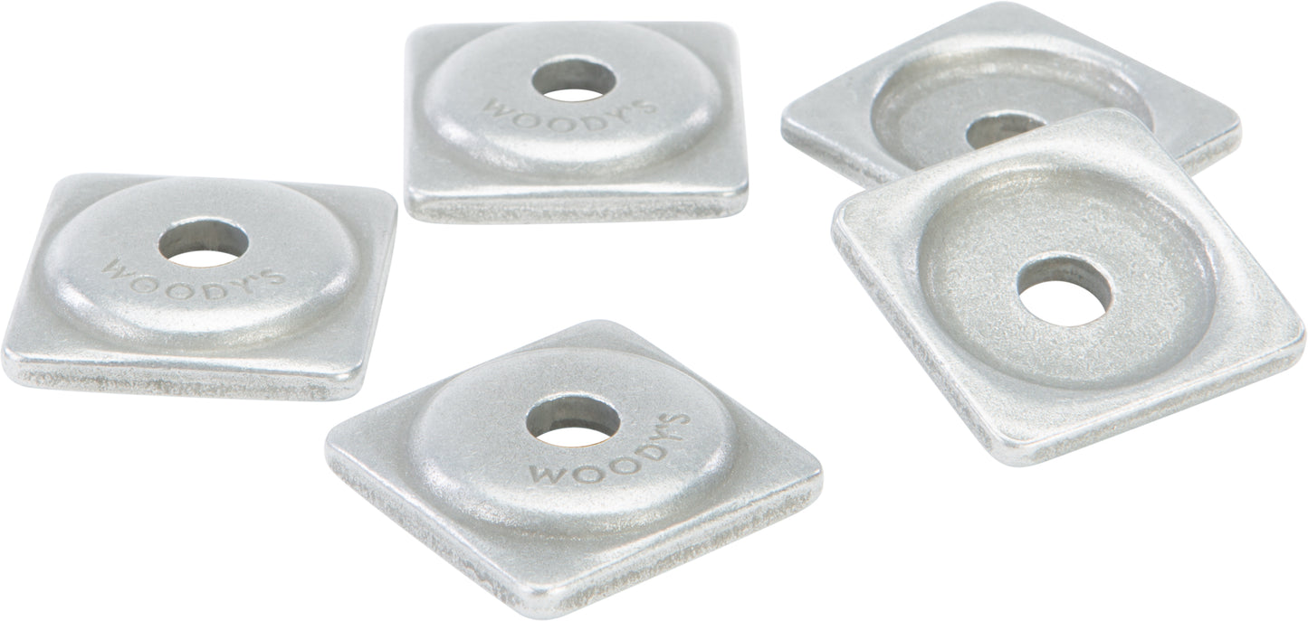 Digger Support Plates Square Alum. 5/16" 1000/Pk