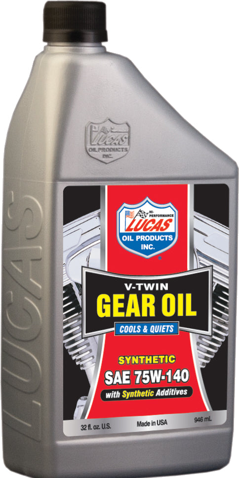 V Twin Syn Gear Oil 75w140 1 Qt (6/Case  Sold Ea)
