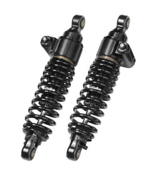 Bitubo WME2 Twinshocks Adjustable: Hydraulic Spring Preload, Rebound, Length 331mm, Dark Edition