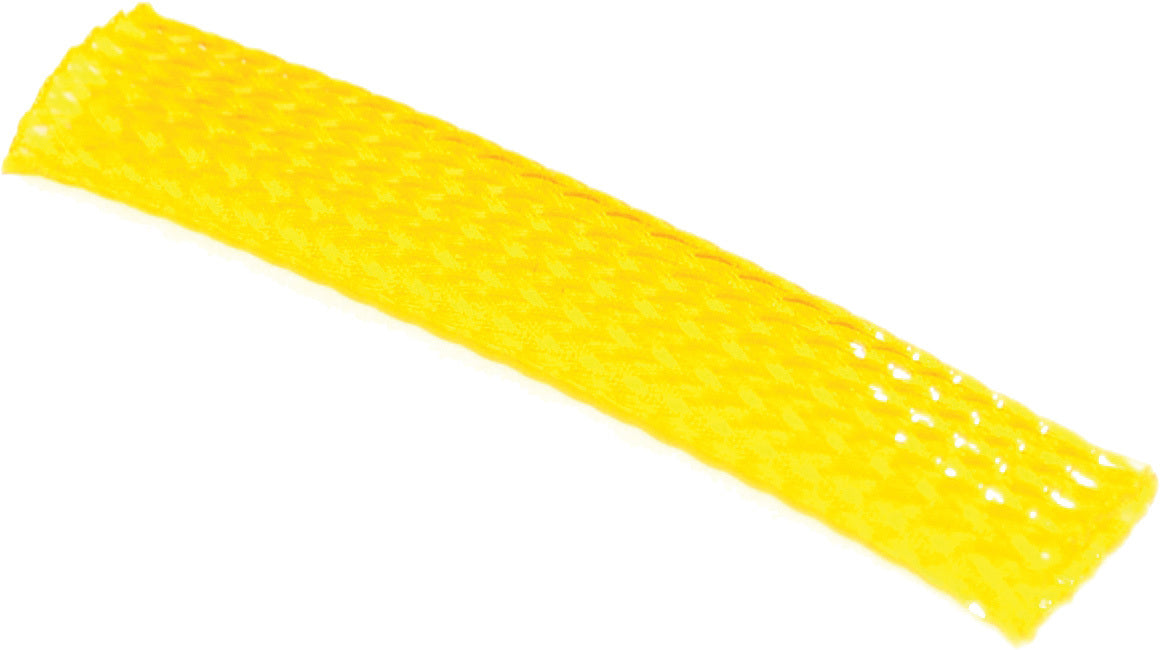 3/8" Flex Sleeving 10' Section Id Yellow