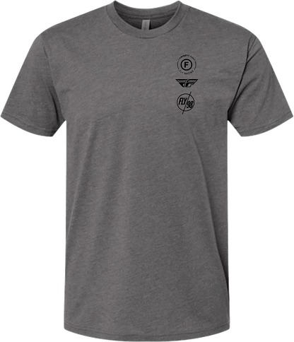Fly Atom Tee Gunmetal Heather Xl