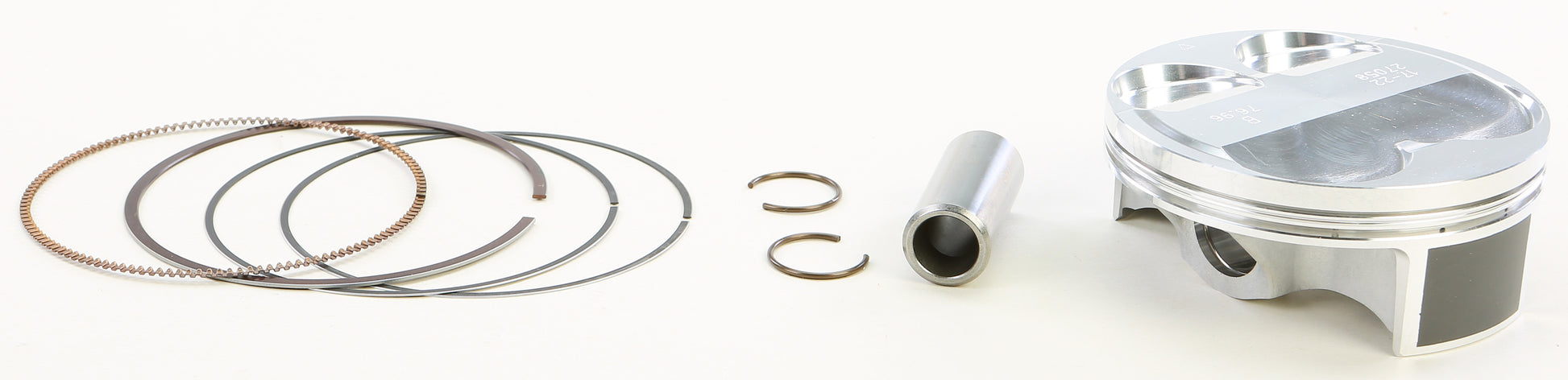 Piston Kit Forged 76.96/Std 13.8:1 Kaw
