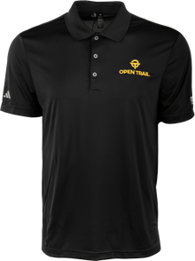 Open Trail Polo Black/Yellow Lg
