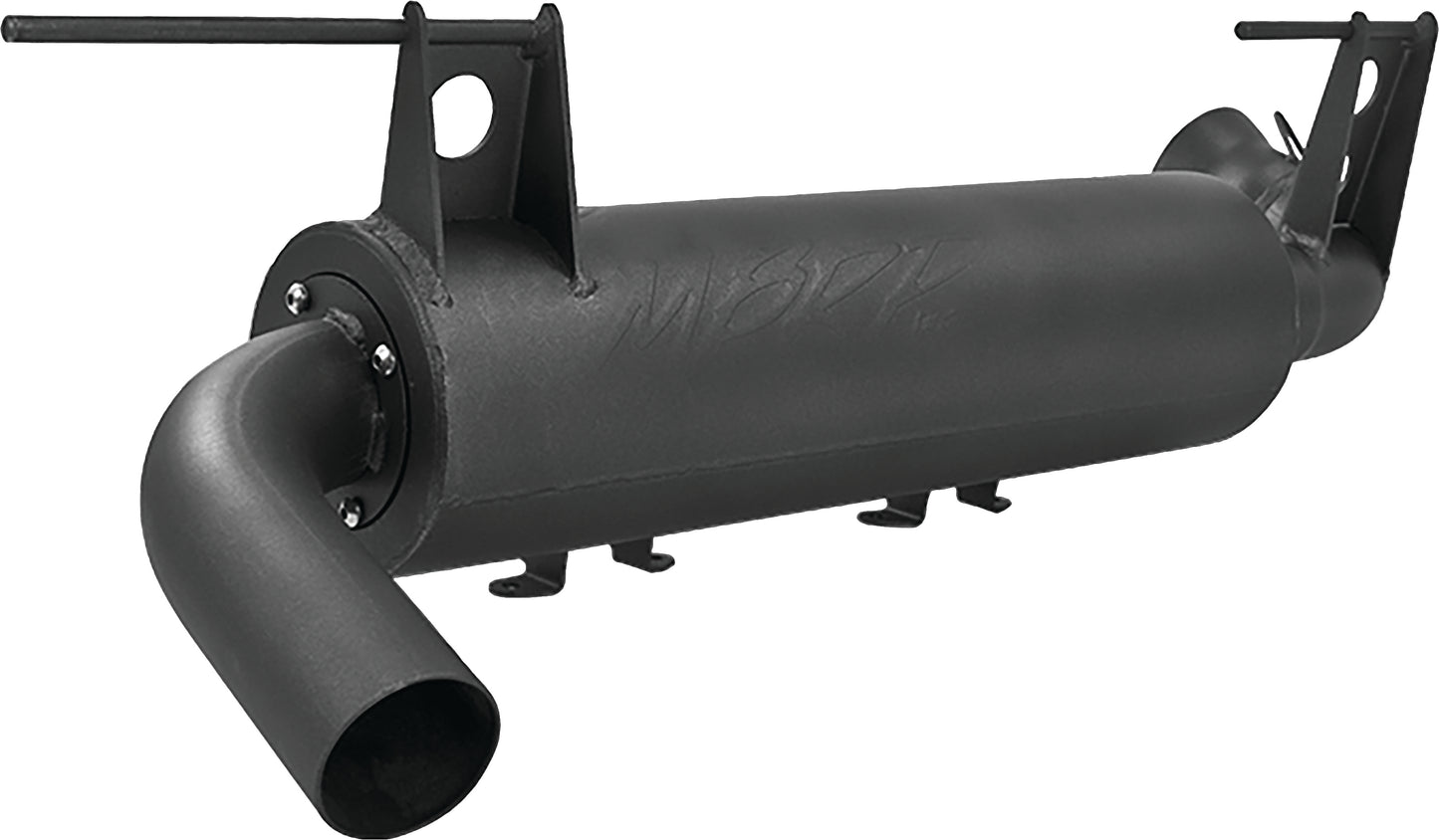 Single Slip On System W/ Performance Muffler Blk