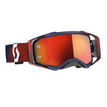 Prospect Goggle Red/Blue Orange Chrome Works Lens