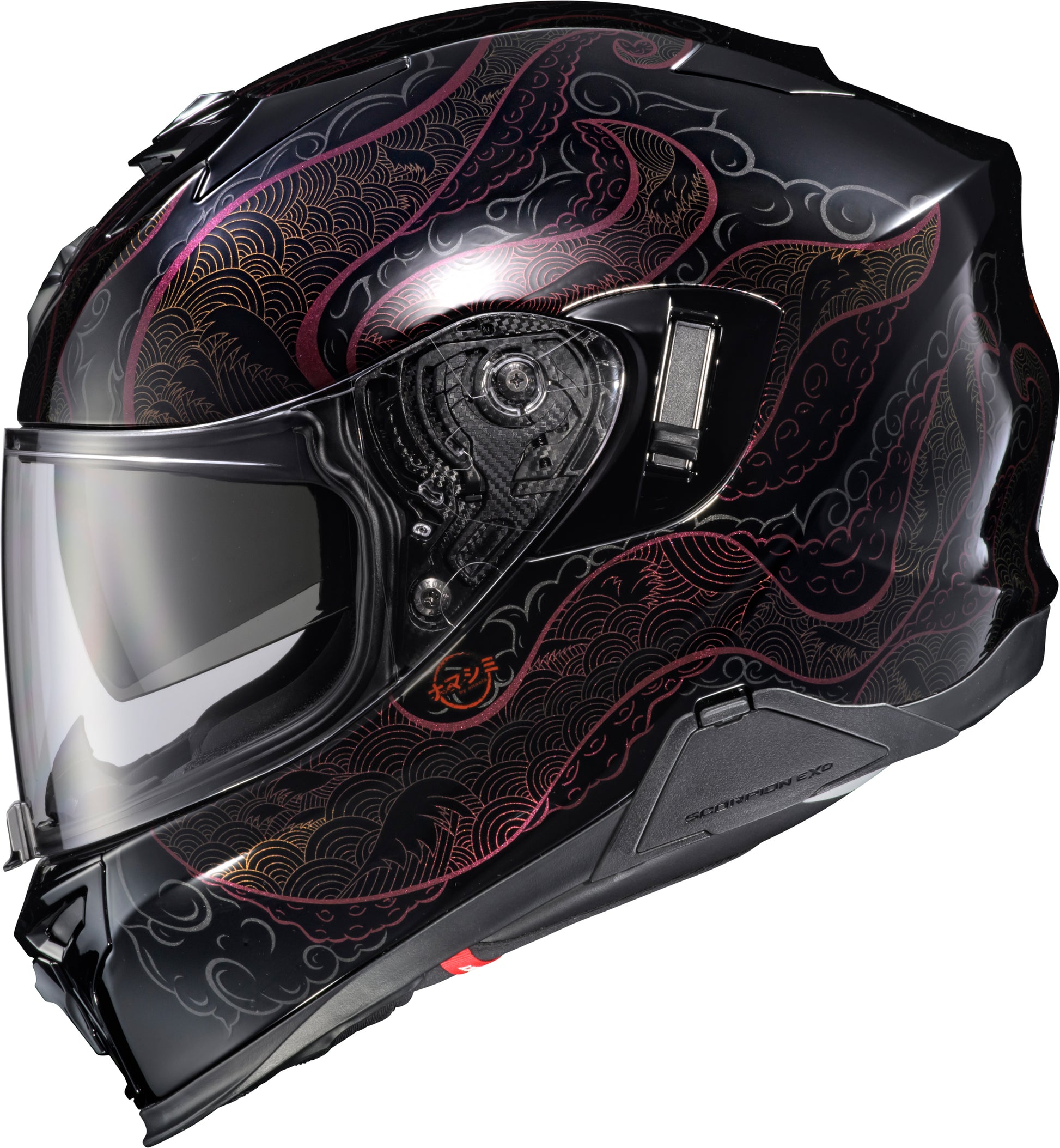Exo T520 Helmet Nama Shimi Black/Chameleon Lg