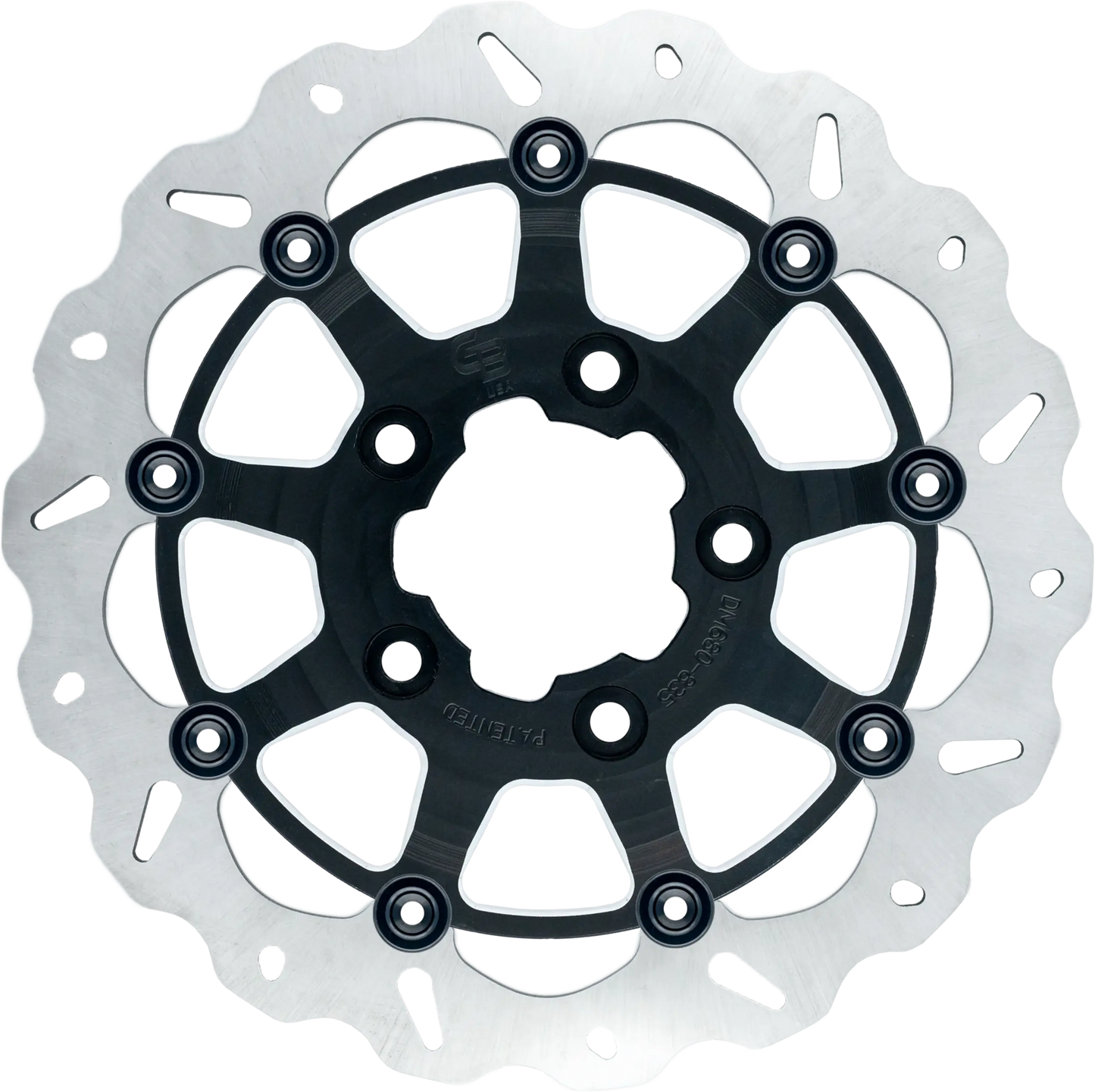 Rotor 13" Floating Wave Radial Fr Black