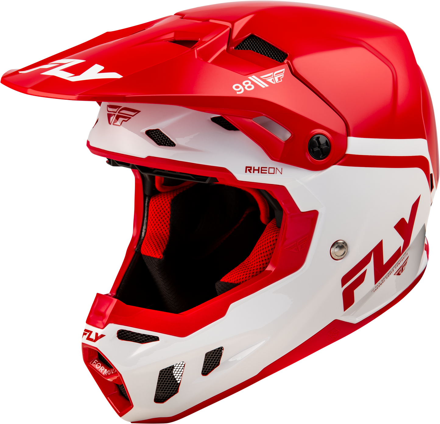 Formula Cc Objective Helmet Red/White Lg