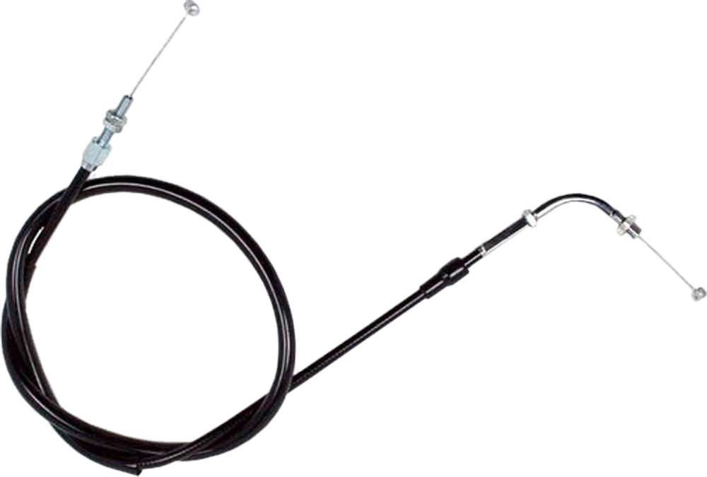 Black Vinyl Throttle Pull Cable