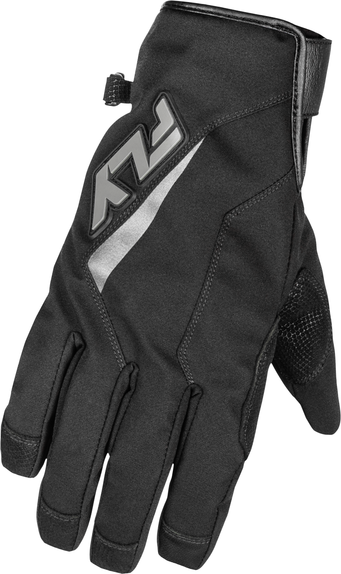 Title Long Gloves Black 2x