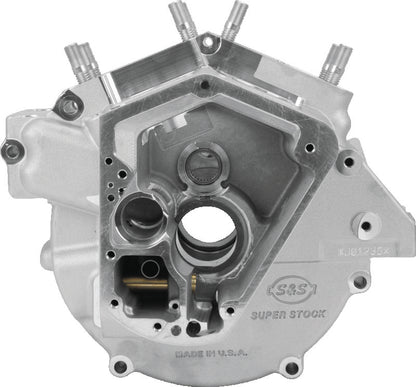 S&S Cycle 70-84 BT w/ 3-5/8in Bore Super Stock Alternator Style Crankcase - Natural