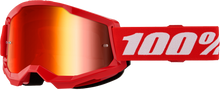 Strata 2 Junior Goggle Red Mirror Red Lens
