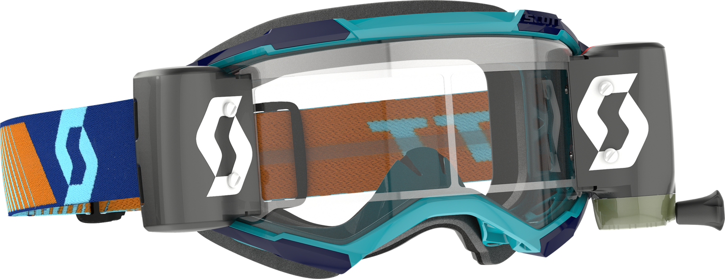 Fury Goggle Wfs Royal Blue/ Orange Clear Works