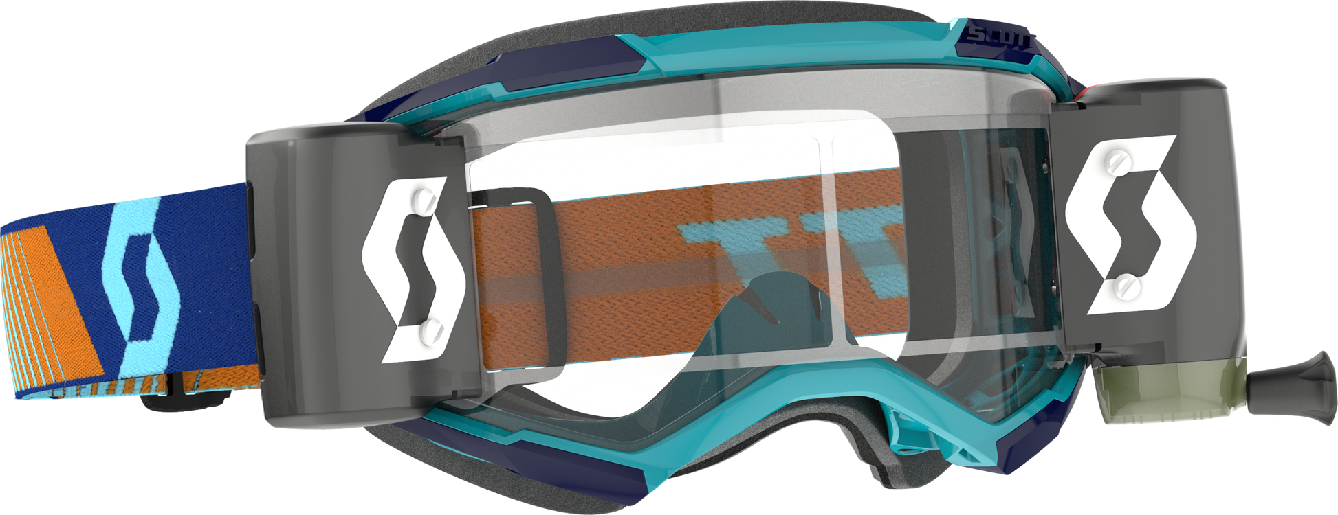 Fury Goggle Wfs Royal Blue/ Orange Clear Works