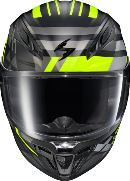 Exo R430 Full Face Helmet Paradox Hi Viz Md