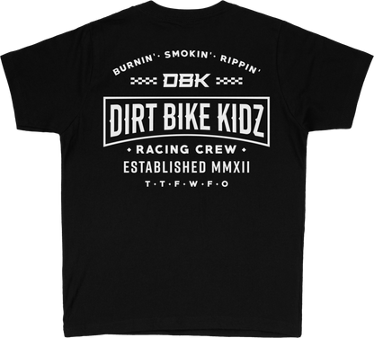 Speed & Style Youth Tee Black Yx