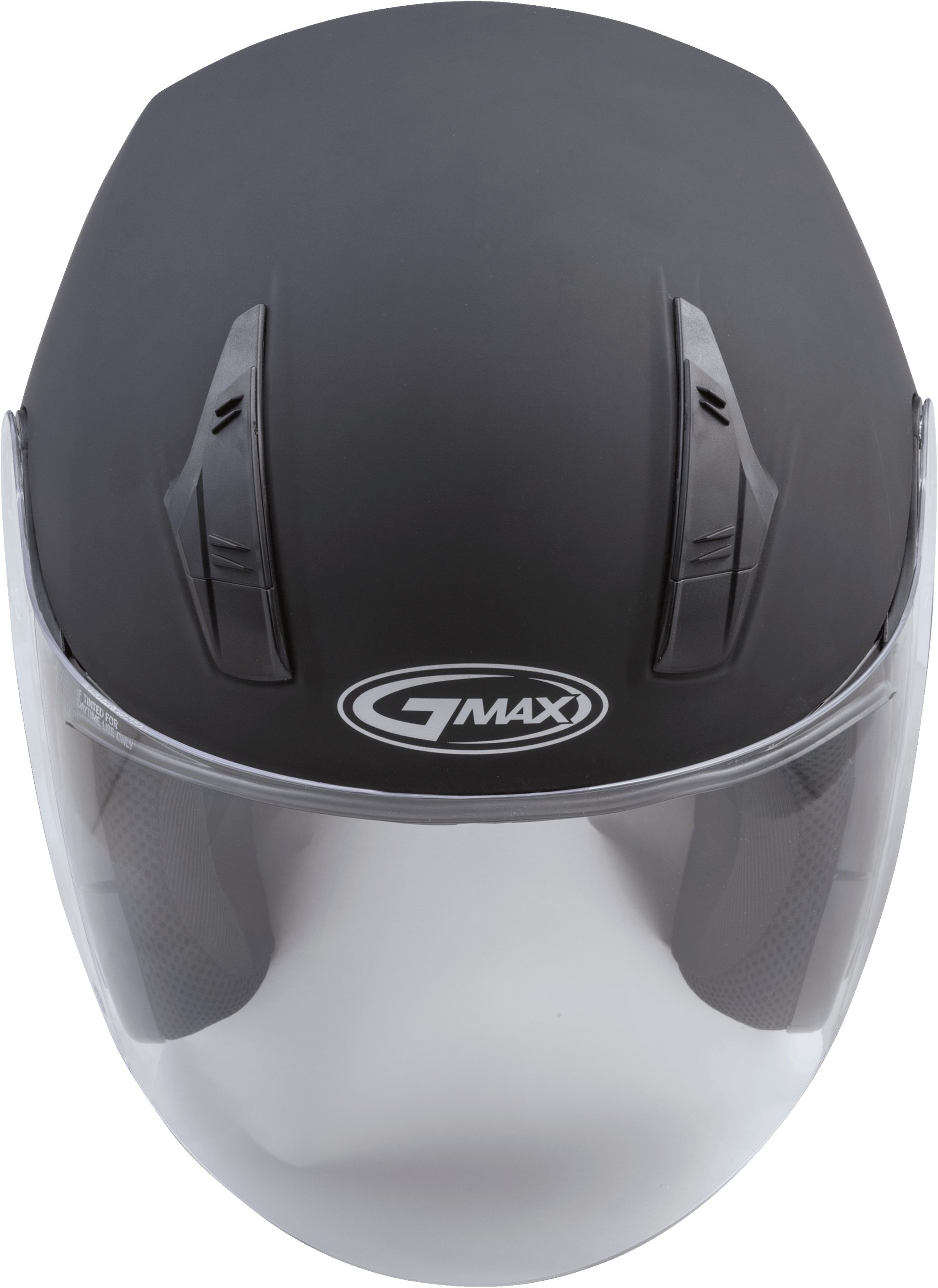 Of 17 Open Face Helmet Matte Black Md