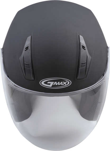 Of 17 Open Face Helmet Matte Black 2x
