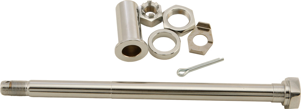 Chrome Rear Axle W/Hardware Fl Models 58 66