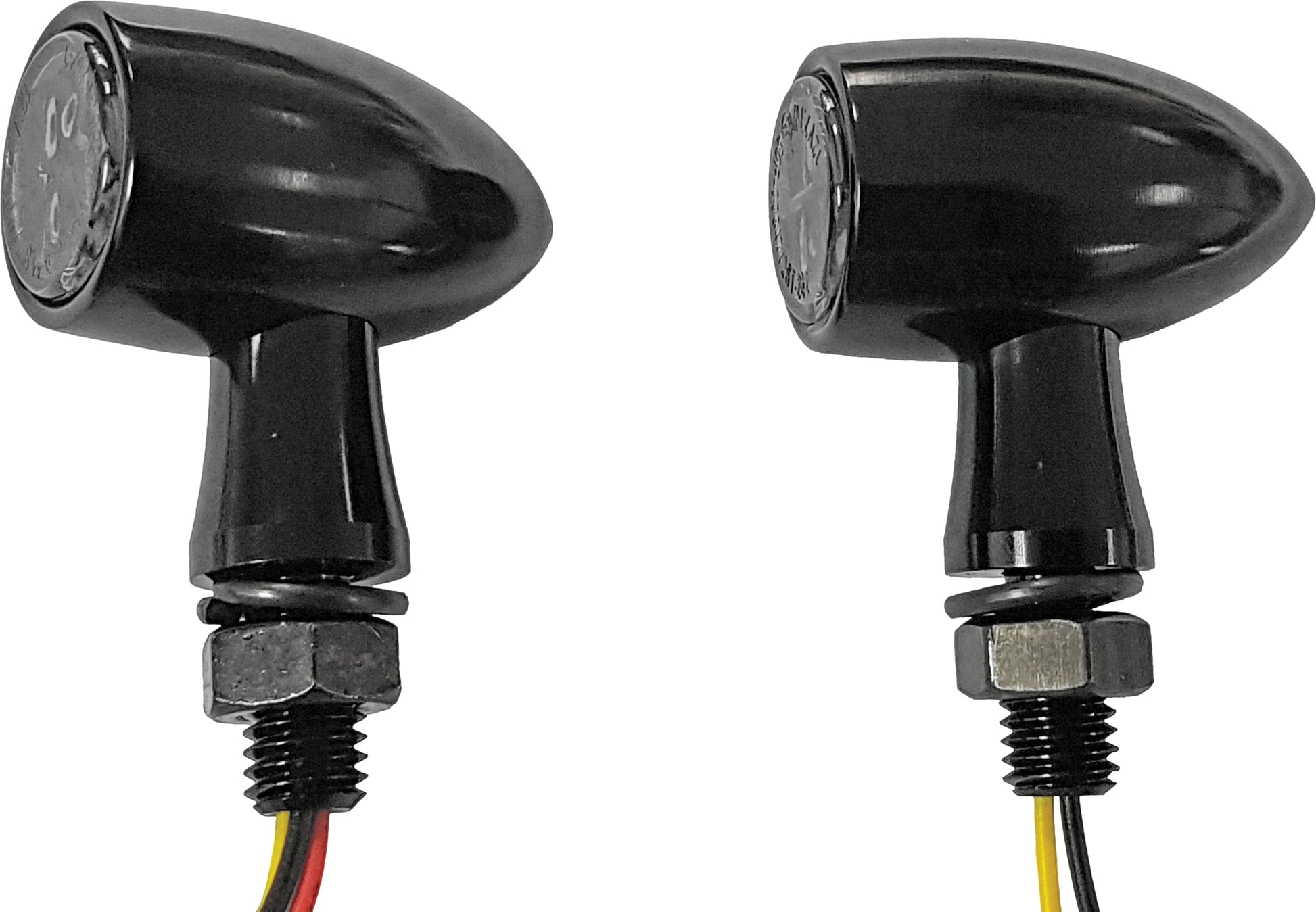 Led Run/Turn Signal Black White/Amber Clear Lens