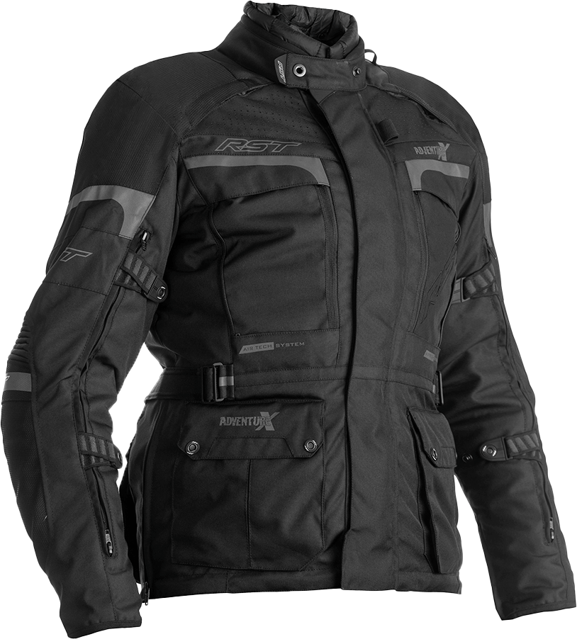 Ladies Pro Series Adventure X Ce Jacket Blk/Blk Textile Lg