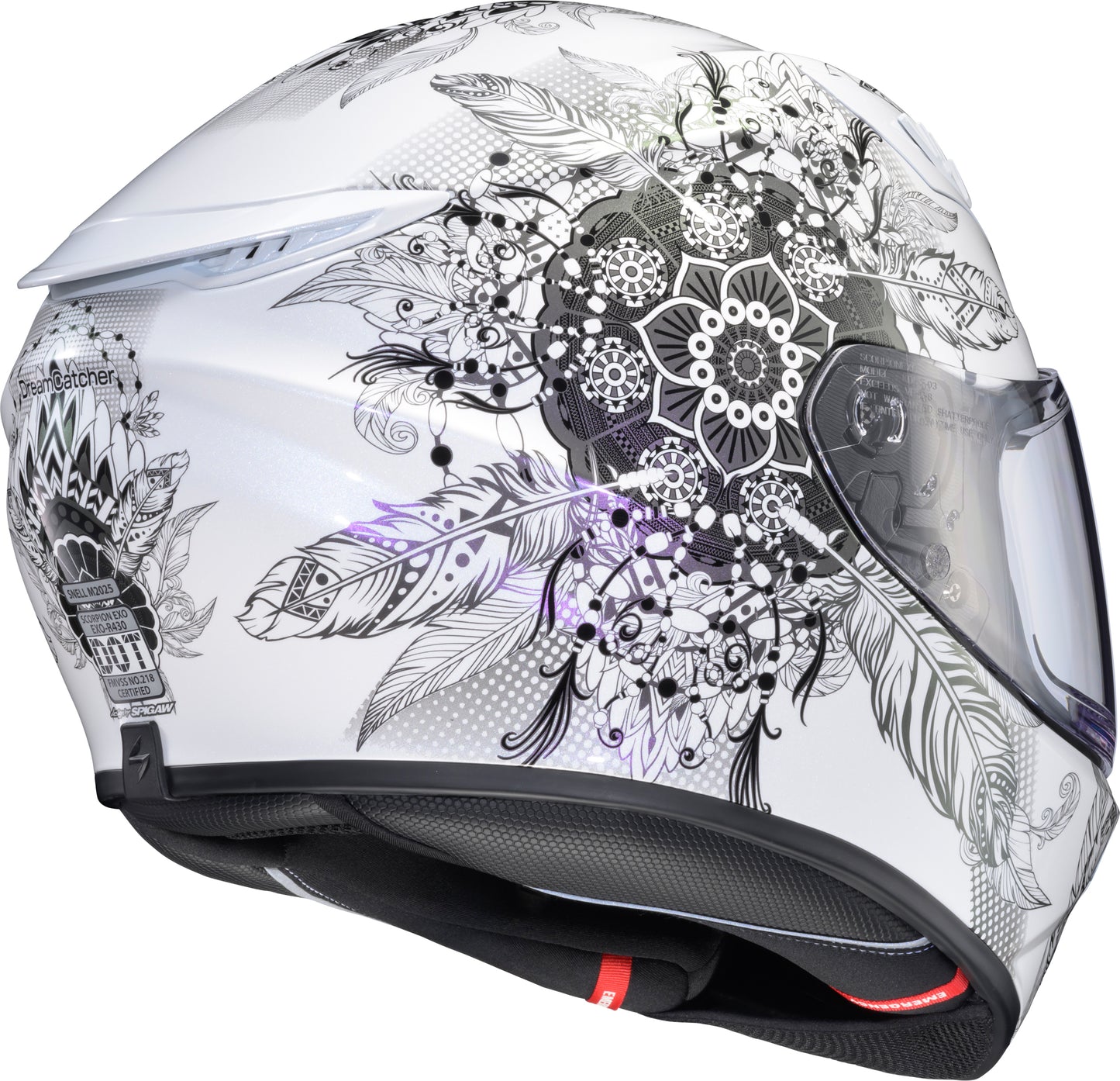 Exo R430 Full Face Helmet Manitou White Md