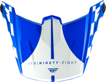 Kinetic Lite Rival Hlmt Visor Gloss Blue/White