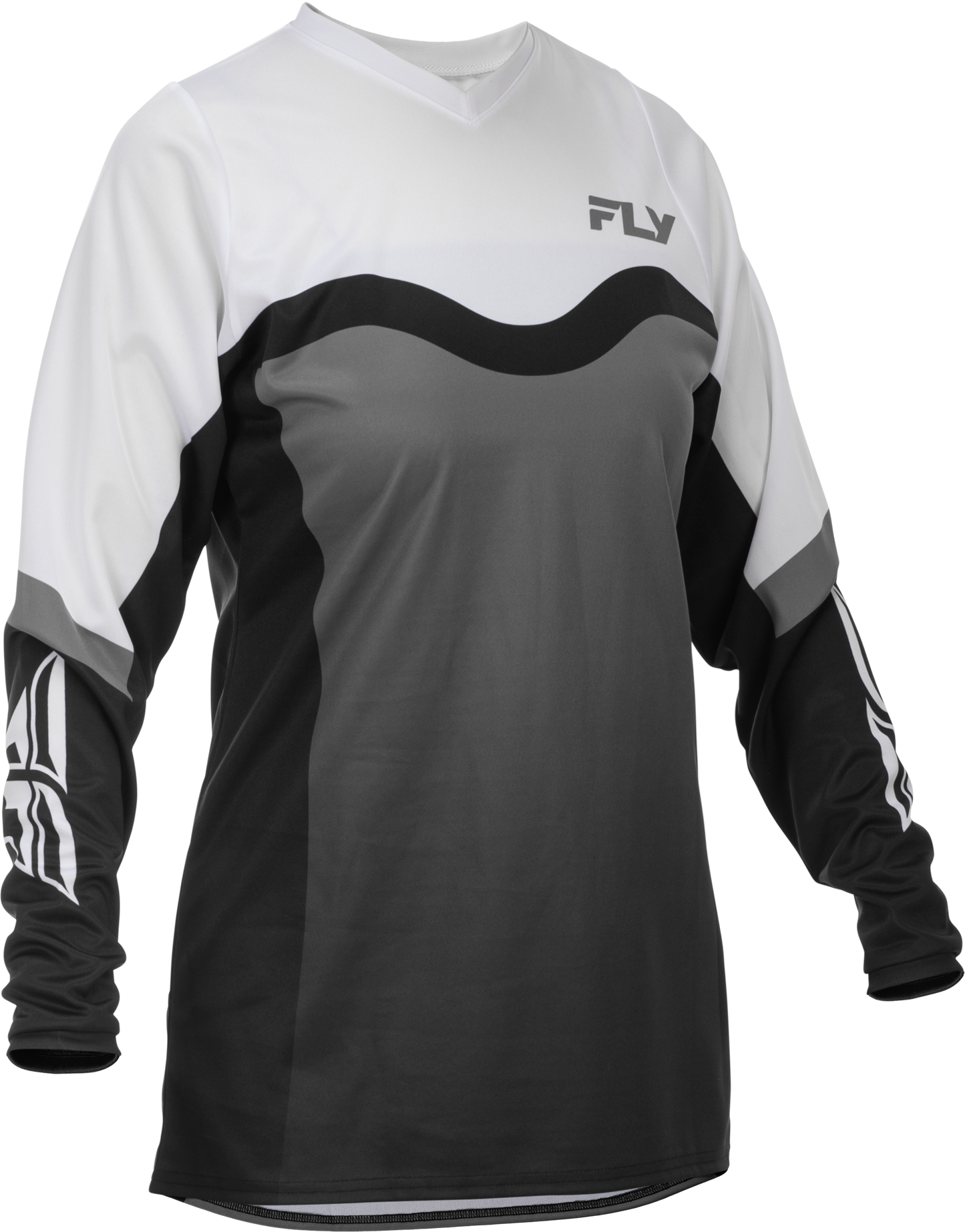 Women's F 16 Jersey Grey/Black/White Xl