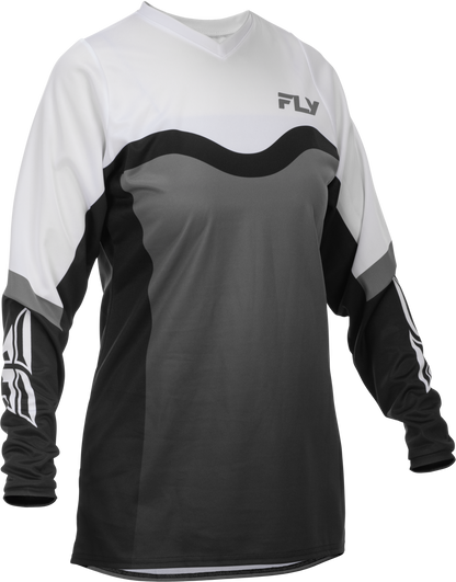 Women's F 16 Jersey Grey/Black/White Sm