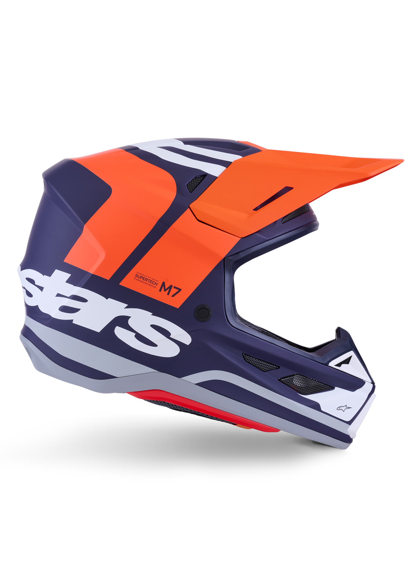 Sm7 Core Helmet Orng/Blue Matt 2x