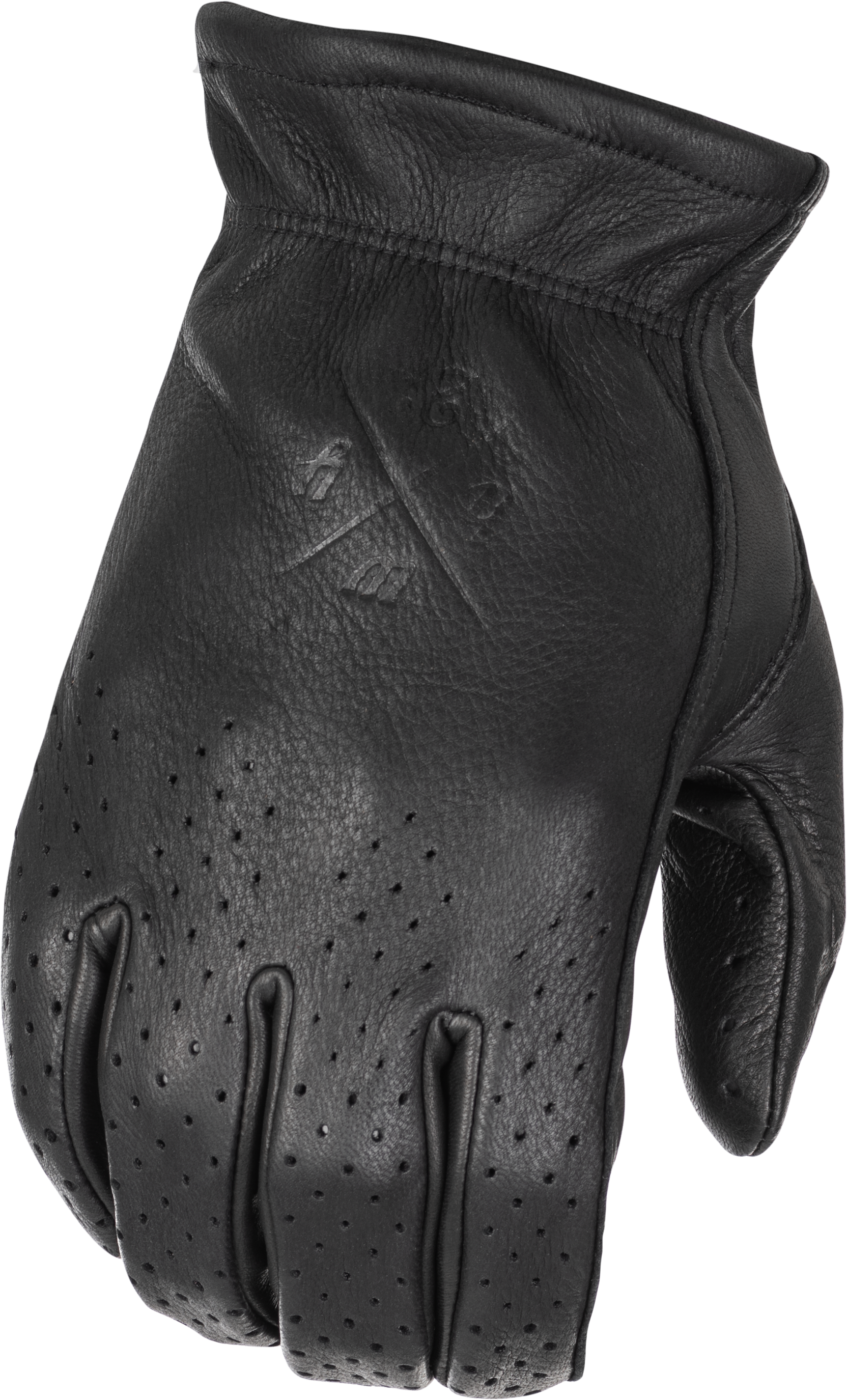 Louie Perforated Gloves Black 2x