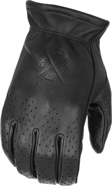Louie Perforated Gloves Black 2x