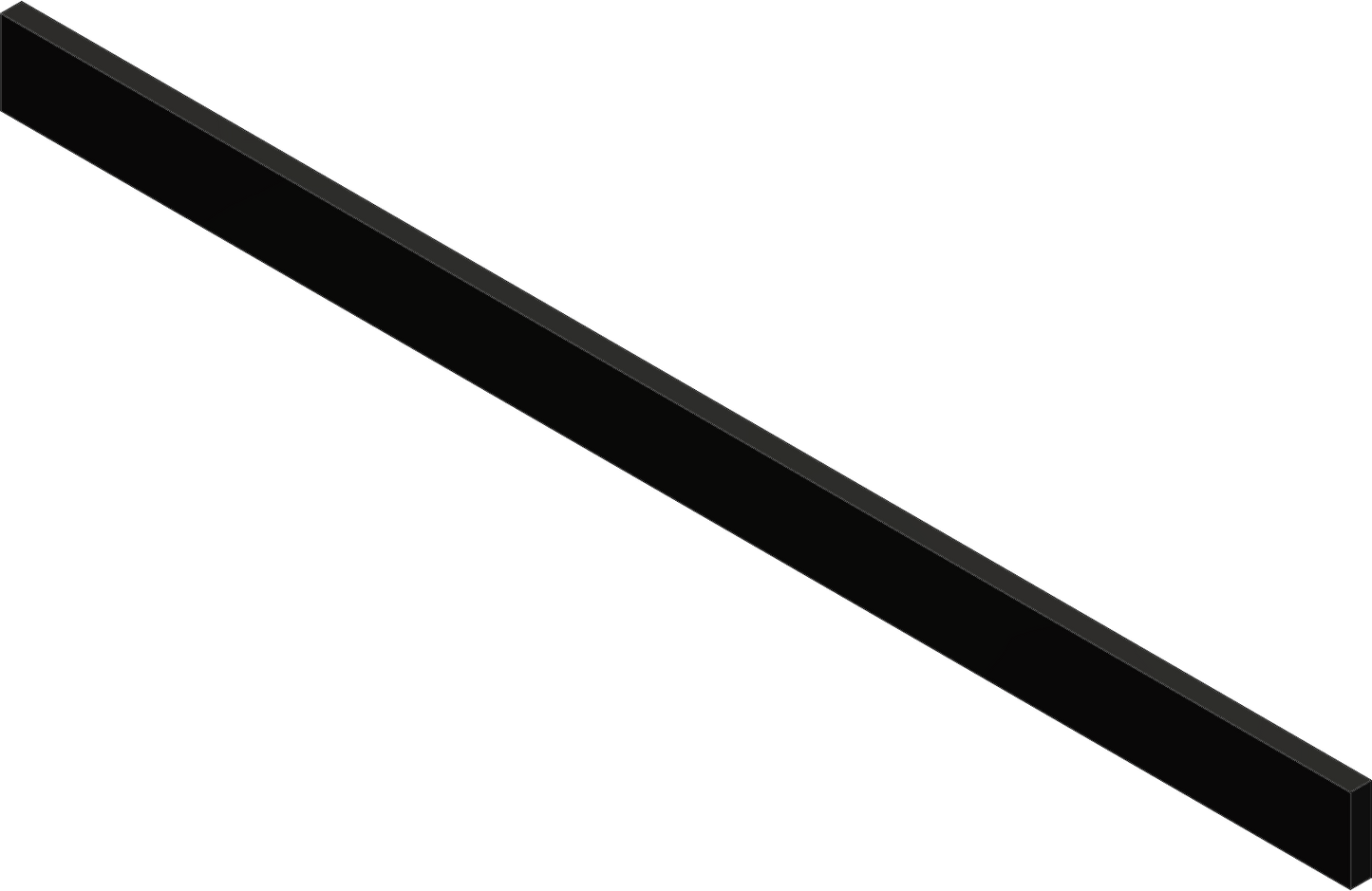 Uhmw .75" X 72" Wear Bar
