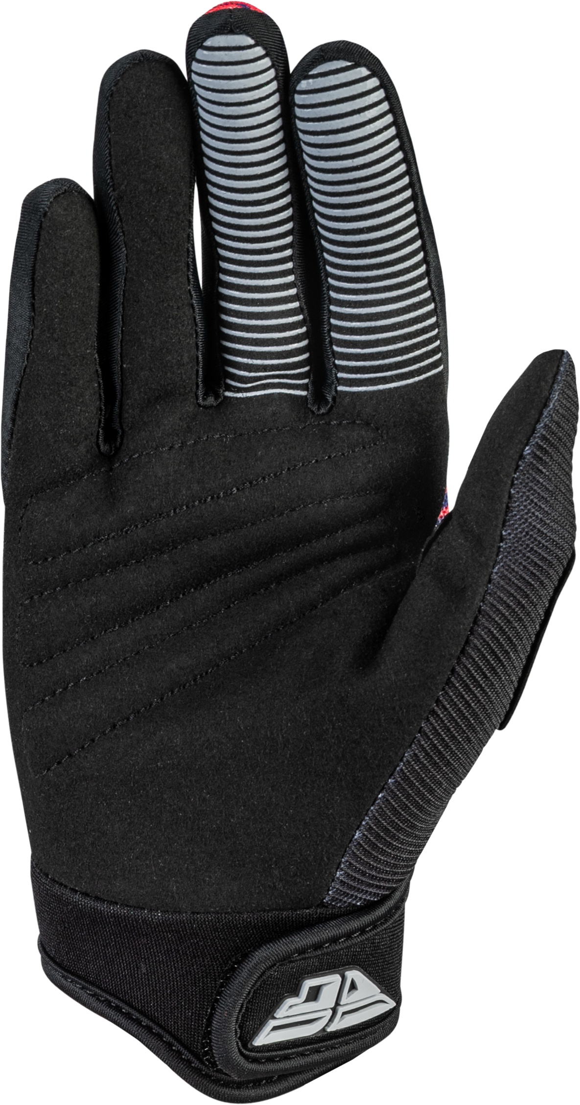 Youth F 16 Gloves Black/Red/Purple Yl