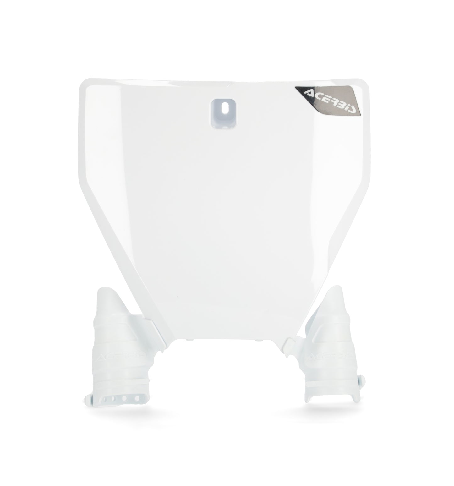 Front Number Plate White