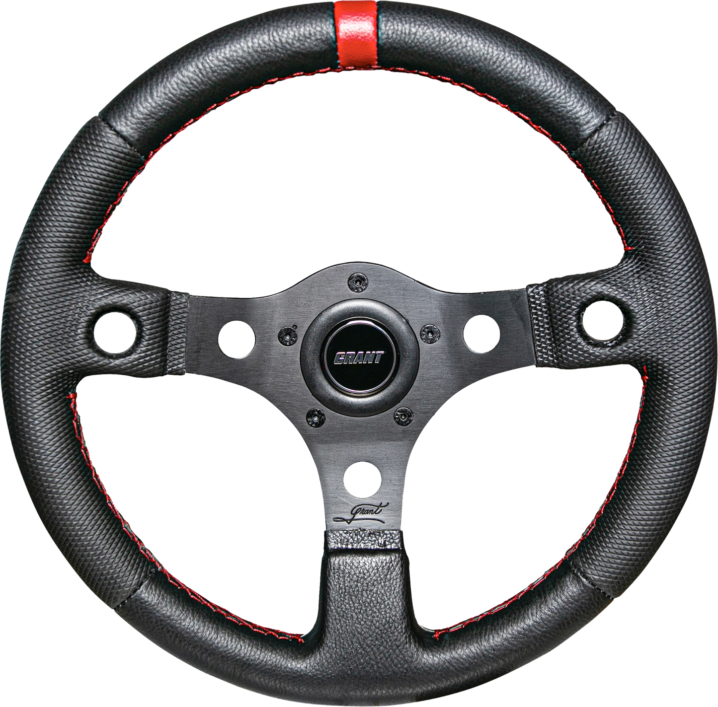 Competition Steering Wheel Black/Red W/Inserts