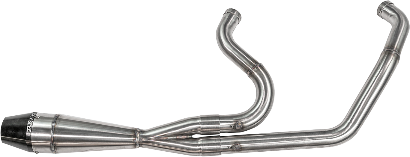 2in1 Tc Softail Shorty Brushed Ss