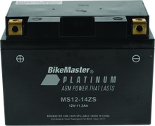 BikeMaster AGM Battery - MS12-14ZS