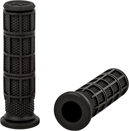 Control Atv Standard Grips Black Full Waffle