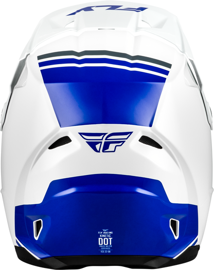 Kinetic Verdict Helmet White/Blue/Grey Xl