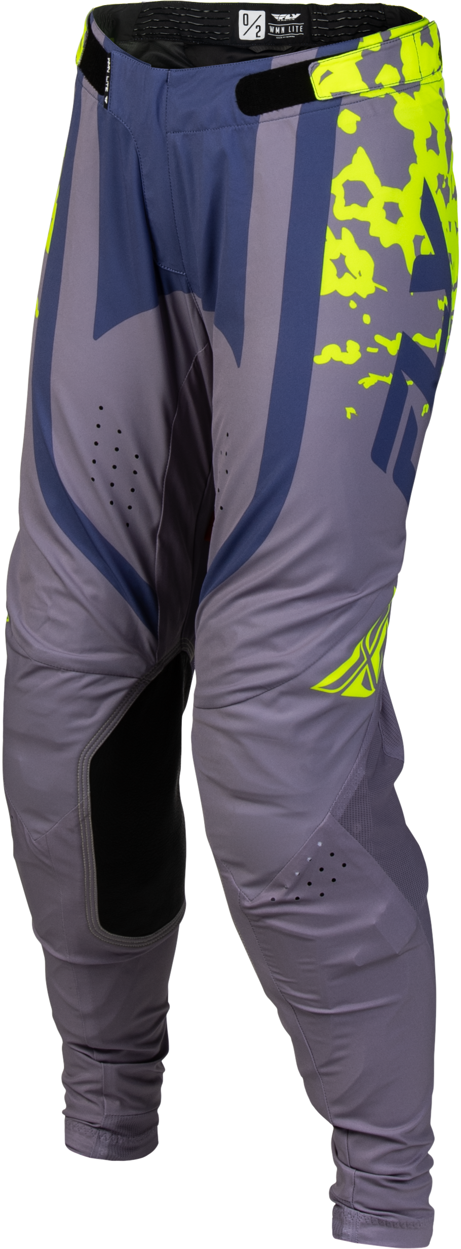 Women's Lite Flake Pants Lavendar/Blue/Yellow Sz 09/10